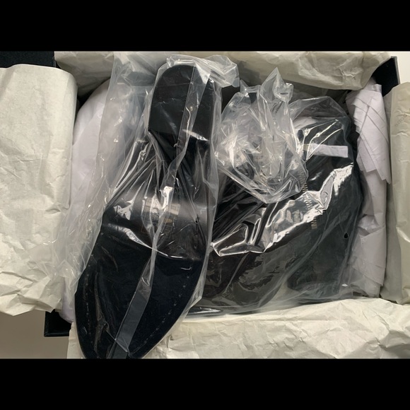 NIB Auth rag & bone black suede leather Margot booties boots 11 - Picture 9 of 10